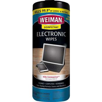 Weiman E-Tronic Wipes - WMN93A