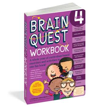 Brain Quest Workbook Grade 4, WP-15018