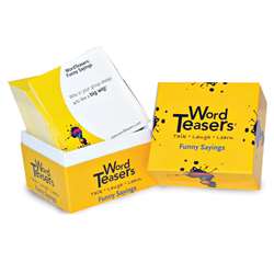 Wordteasers Flash Cards Funny Sayings - Wt-7212 By Word Teasers