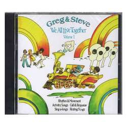 Shop We All Live Together Volume 1 Cd Greg & Steve - Ym-001Cd By Creative Teaching Press