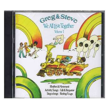 Shop We All Live Together Volume 1 Cd Greg & Steve - Ym-001Cd By Creative Teaching Press