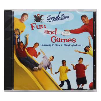 Greg & Steve Fun And Games Cd - Ym-018Cd By Greg & Steve Productions