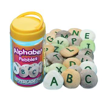 Shop Uppercase Alphabet Pebbles - Yus1009 By Yellow Door Us