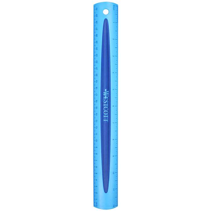 Microban 12&quot; Kids Soft Touch Ruler, acm14370
