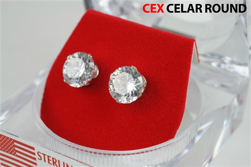 PUSH BACK PRONG CLEAR CASE / CEX ( ROUND CLEAR )