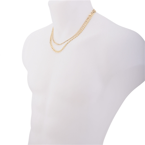 18"/20" DUAL CUBAN CHAIN / CHCS 1820