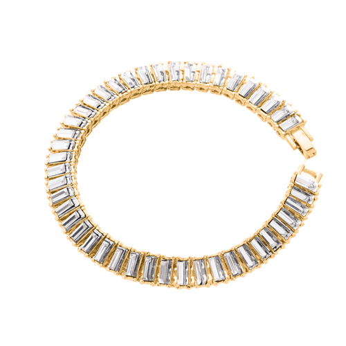 BAGUETTE TENNIS BRACELET / CSN 008 08