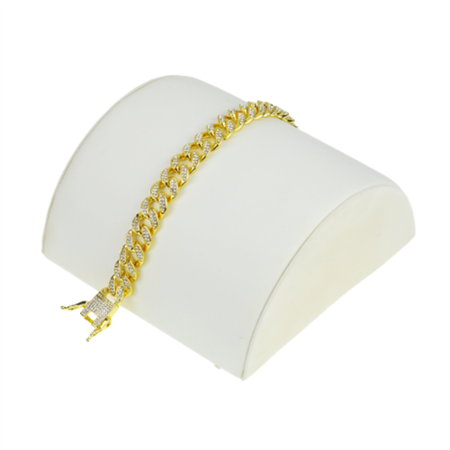 FULL STONE CUBAN BRACELET / CSN 013 08