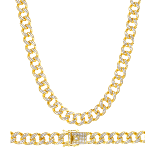 FULL STONE CUBAN CHAIN / CSN 013