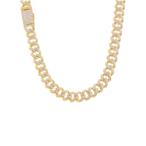 FULL STONE MIAMI CUBAN CHAIN / CSN 115