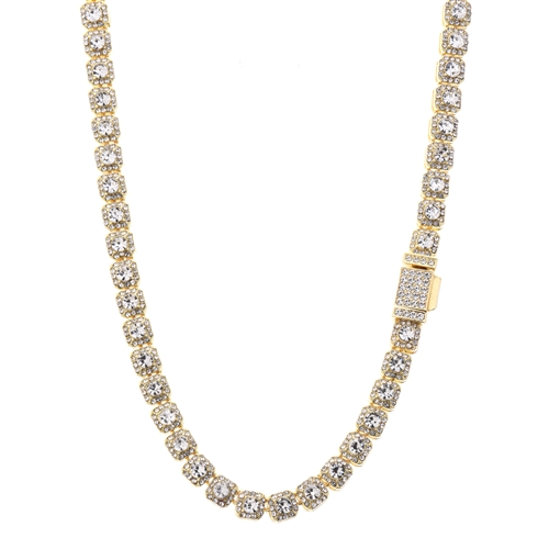 FULL STONE BAGUETTE CHAIN / CSN 203