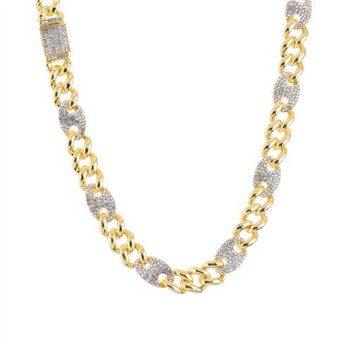 HALF STONE GUCCI / CUBAN CHAIN / CSN 214