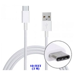 10 FEET C TO USB FAST CHARGING/SYNC CABLE / EB 7053