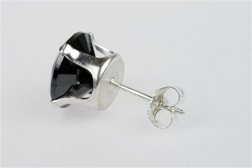 PRONG SET PUSH BACK / EPC S ( ROUND BLACK )