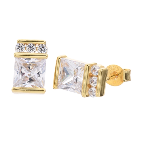 925 STERLING SILVER WOMEN'S STUD EARRING / EPR 100