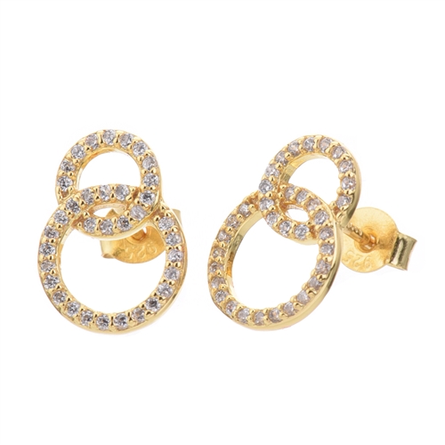 925 STERLING SILVER WOMEN'S STUD EARRING / EPR 101