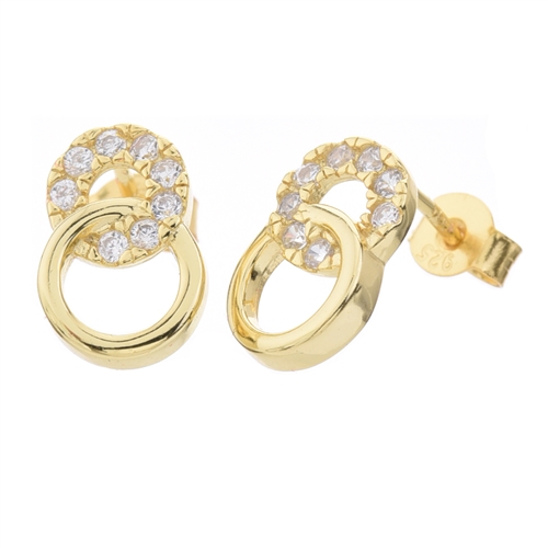925 STERLING SILVER WOMEN'S STUD EARRING / EPR 110