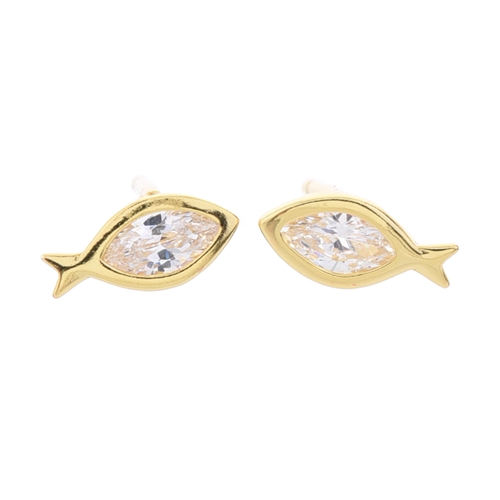 925 STERLING SILVER WOMEN'S STUD EARRING / EPR 122