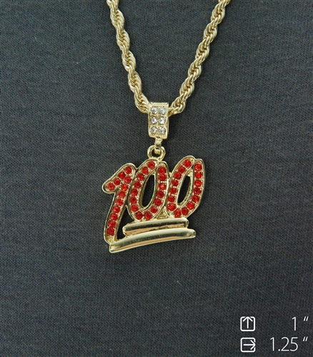 SMALL PENDANT AND CHAIN SET / HC 1069