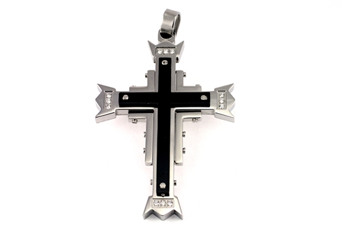 STAINLESS STEEL  PENDANT (CROSS) / SSC 255