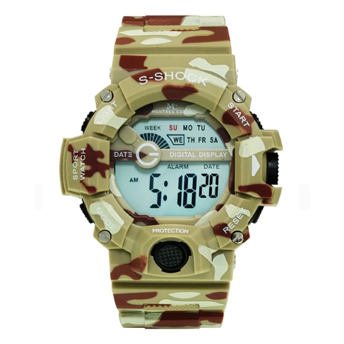 RUBBER BAND DIGITAL WATCH / WR 8563