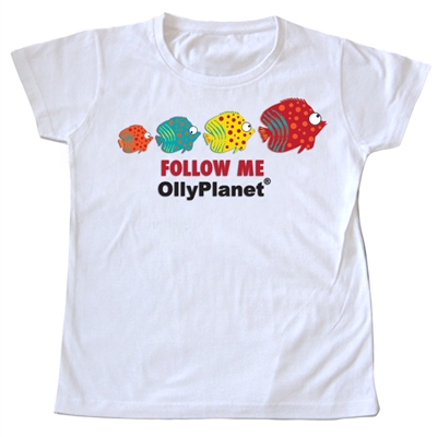 Follow Me Fish Toddler Tee