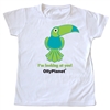Get this adorable green toucan toddler tee on OllyPlanet.com