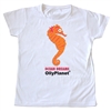 Adorable Orange Seahorse Tshirt for Toddlers on OllyPlanet.com