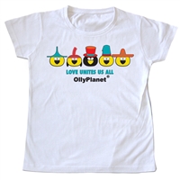 We love this toddler tee with all the colorful hats!