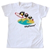 Toddler tee featuring Olly and friends on the beach