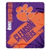 Clemson Tigers 50"x60" Painted Fleece Throw