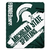 Michigan St Spartans 50"x60" Painted Fleece Throw