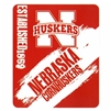 Nebraska Cornhuskers 50"x60" Painted Fleece Throw