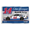 2017 Clint Bowyer #14 Mobil 1  3'x5' Double Sided Flag