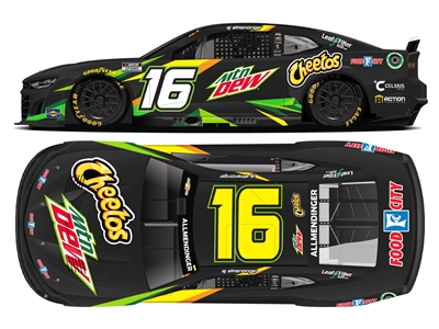 **PREORDER**  2023 AJ Allmendinger #16 Mtn Dew / Cheetos 1:24 HO Color Chrome