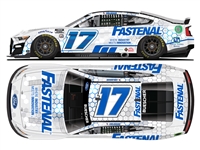 **PREORDER** 2023 Chris Buescher #17 Fastenal White 1/24 HO (Foil Numbers)