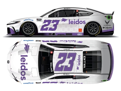 **Preorder** BUBBA WALLACE 2025 LEIDOS 1:24 COLOR CHROME ARC DIECAST