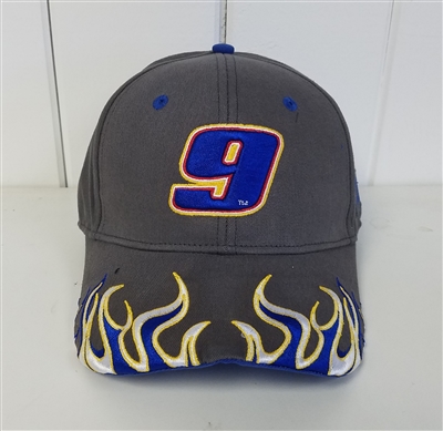 Chase Elliott #9 Flame Hat