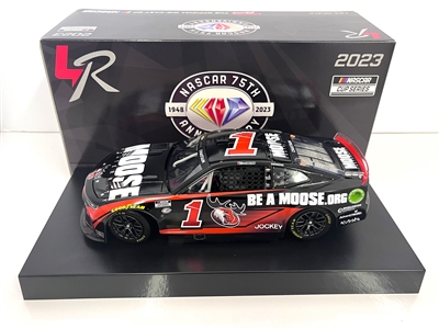 2023 Ross Chastain #1 Moose Fraternity 1/24 HO Color Chrome (Foil Numbers)