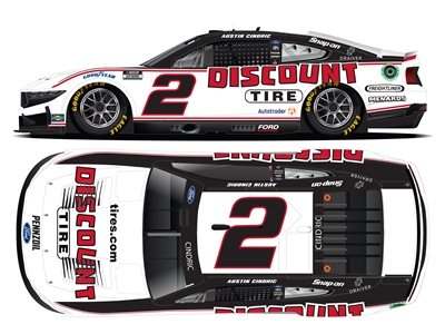 **Preorder**AUSTIN CINDRIC 2025 DISCOUNT TIRE 1:64 DIECAST