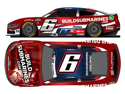 **PREORDER** 2024 Brad Keselowski #6 Buildsubmarines.com Salutes 1/24 HO