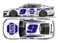 **Preorder** CHASE ELLIOTT 2025 NAPA WHITE 1:24 ARC DIECAST