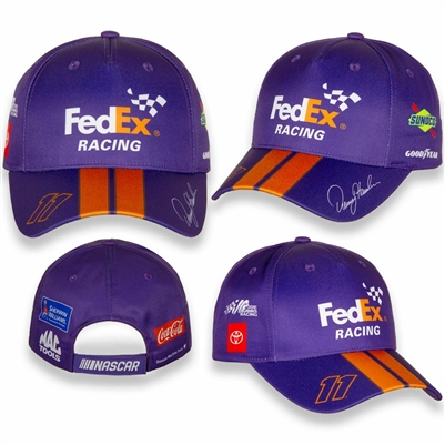 2022 Denny Hamlin #11 FedEx Team Uniform Hat