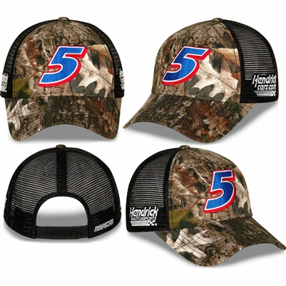 2022 Kyle Larson #5 Hendrickcars.com True Timber Camo Hat