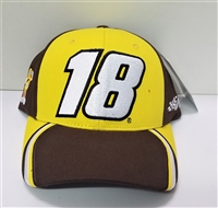 Kyle Busch #18 M&M's Big Number Hat