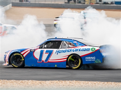 **PREORDER** 2024 Kyle Larson #17 Hendrickcars.com COTA Xfinity Race Win 1/64 Scale