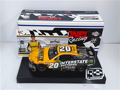 CHRISTOPHER BELL 2024 DEWALT/INTERSTATE BATTERIES DAYTONA DUEL 2 RACED WIN 1:24 ARC DIECAST