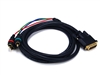 WholesaleCables.com 6ft VGA to 3 RCA Component Video Cable (HD15 - 3-RCA) 2508