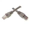 10X8-52110 10ft Shielded Cat6 Gray Ethernet Patch Cable