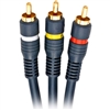 WholesaleCables.com Steren 254-315BL 6 ft Python Home Theater RCA Cable Male to Male